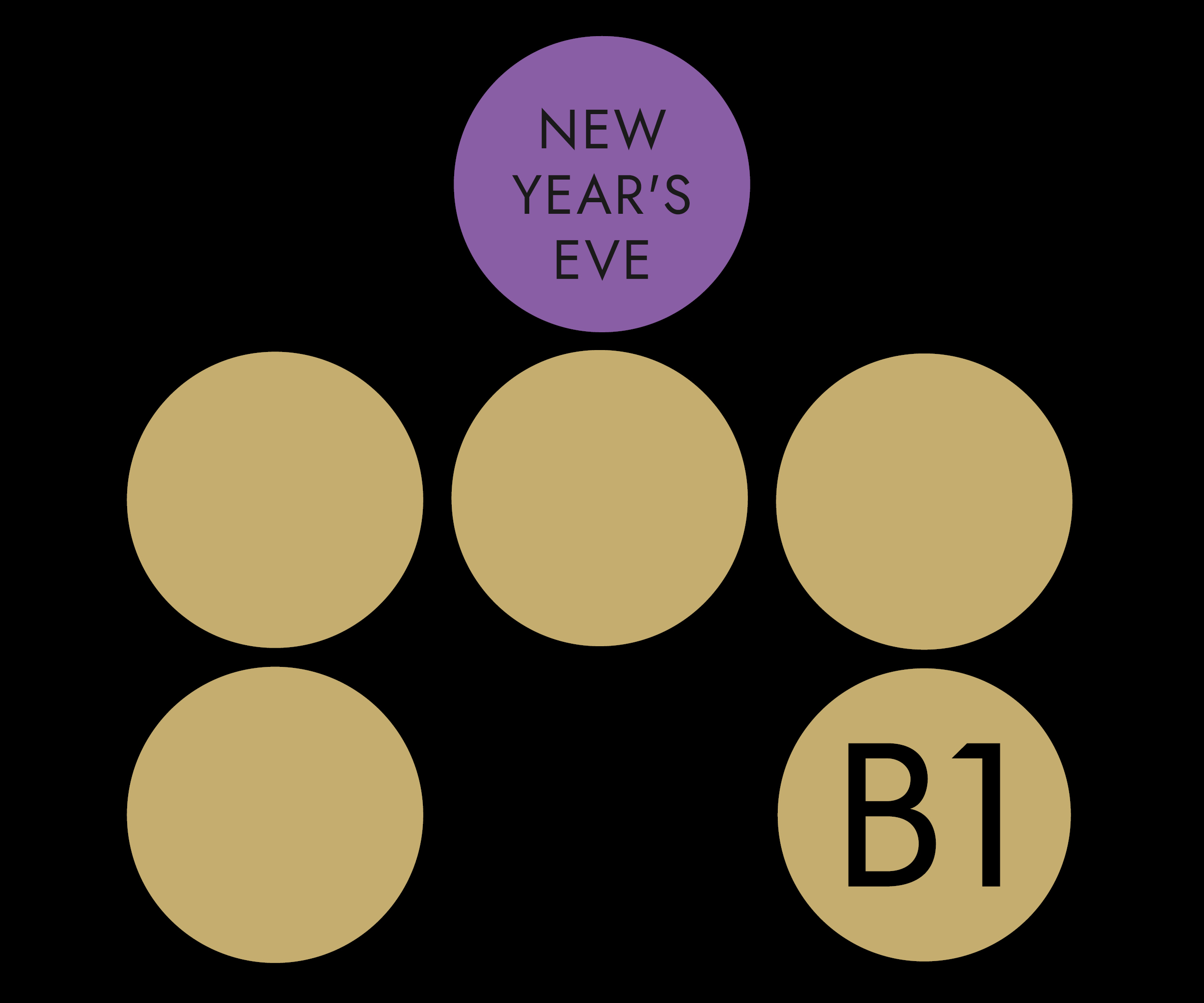 b1-rooftop-bistro eventaufnahme mit drohne zeigt terrasse-bei nacht